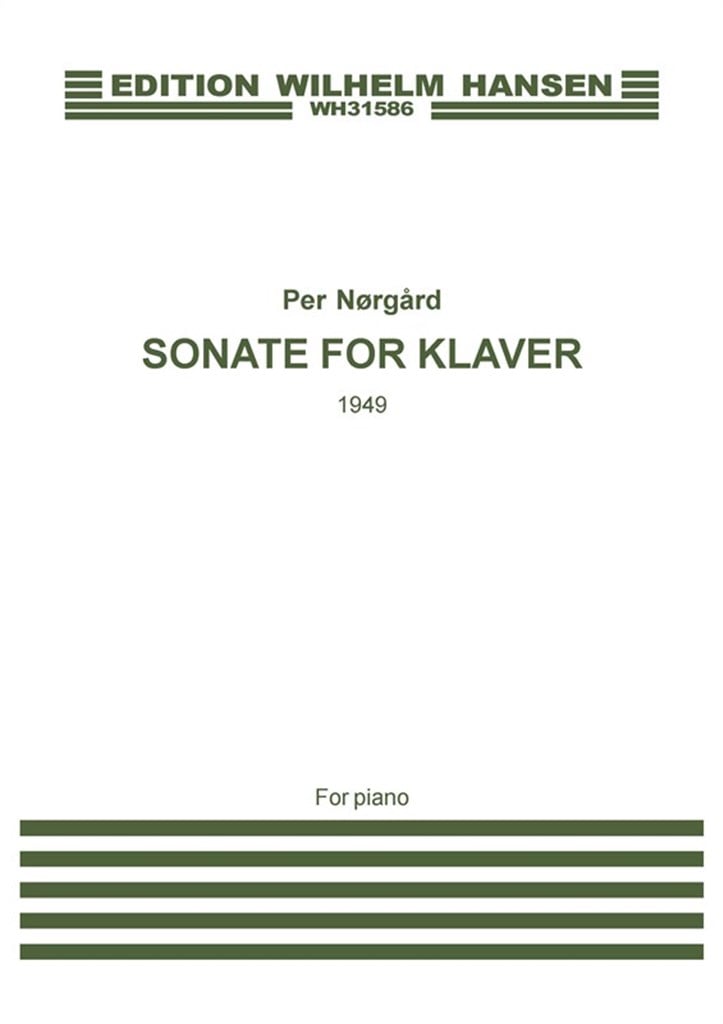 Sonate For Klaver 1949